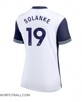 Billige Fotballdrakt Tottenham Hotspur Dominic Solanke #19 Replika Hjemmedrakt Dame 2024-25 Kortermet